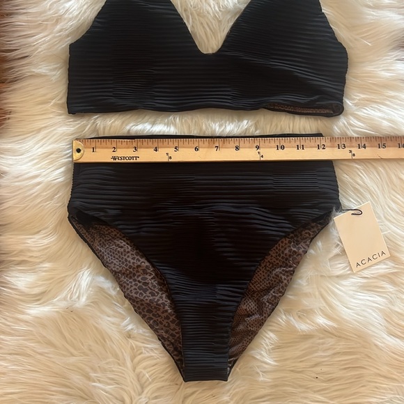 Acacia Maggie Dual Ribbed Swimsuit NWT Sz XL - Picture 3 of 10